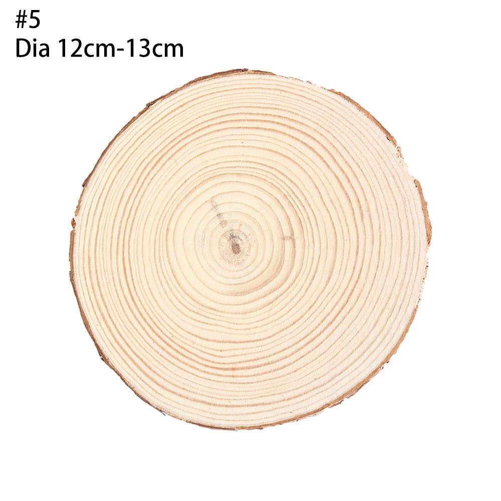 Ronde Natuurlijke Rotan Isolatie Onderzetters Cup Mats Bowl Pad Handgemaakte Placemats Keuken Decoratie Accessoires: Wood 12cm-13cm