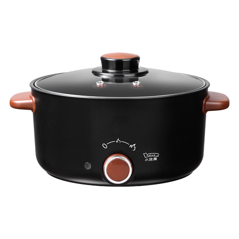 220V 500/900w 3L Multifunctional electric wok cooker Fried pan Nonstick coating electric pot Boiling food Anti-dry 25x8x32cm