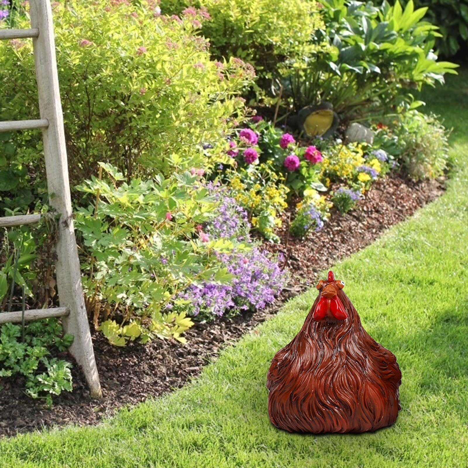 40 # drabina ogrodowa drabina ornament dekoracyjny doniczki krzesła drabiny dekoracje ogrodowe ozdoba zewnętrzna décorotion De Jardin