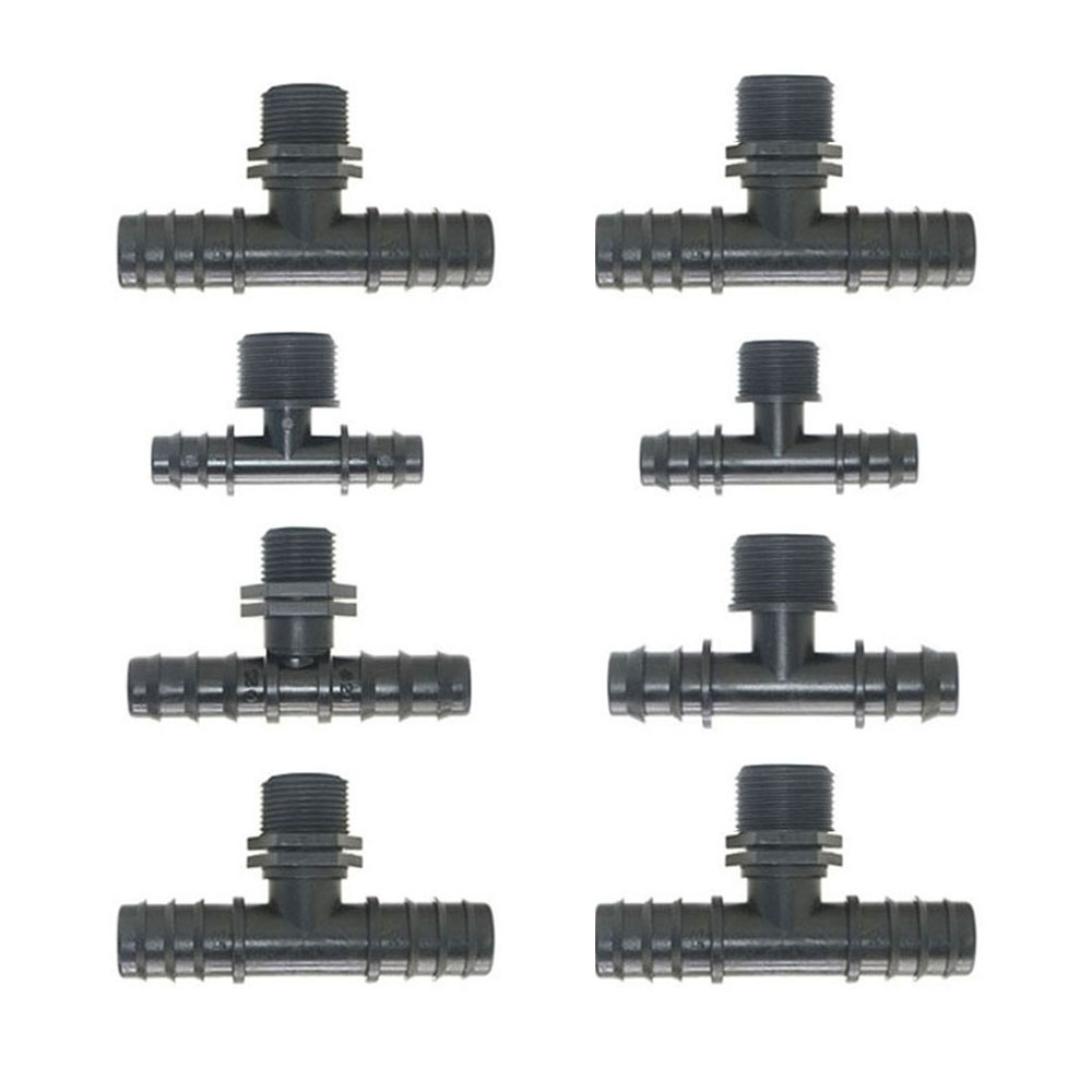 2pcs16mm Irrigation Drip Tape Connectors Farm Water Saving Irrigation System Hose Joint Garden Tap Water Coupler