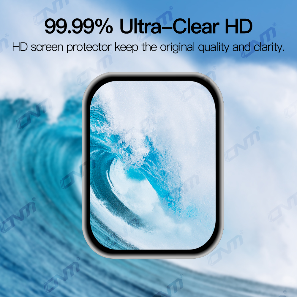 20D Screen Protector for Xiaomi Mi Band 8 Pro Flexible Soft Protective Film for Mi Band8 Pro Full Coverage Film Not Glass