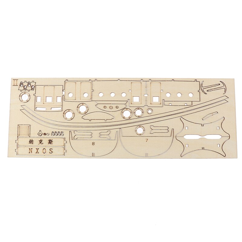 1:30 Ship Assembly Model Wooden Sailboat DIY Wooden Kit Puzzle Toys