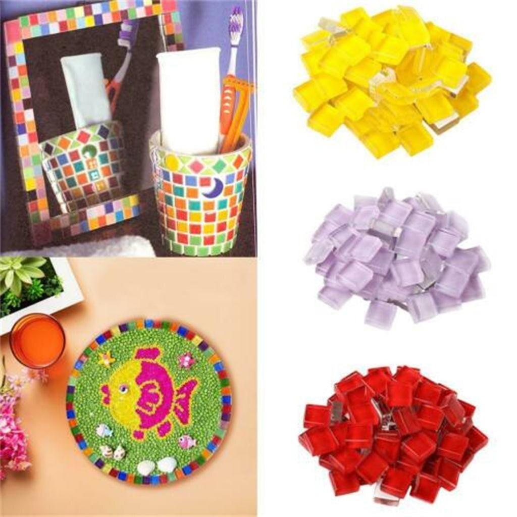 100G Creatieve Keramische Mozaïek Tegels Diy Muur Ambachten Handgemaakte Decoratieve Materialen Verschillende Mixes Onregelmatige Optic Druppels # Y5