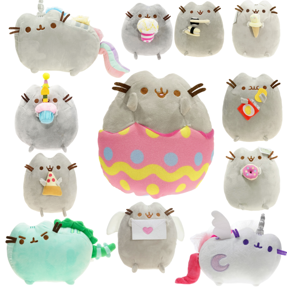 15CM juguete de peluche Donut unicornio Kawaii Ángel gato dibujos animados relleno de felpa Animal muñeca patatas fritas helado Pizza gato para niños