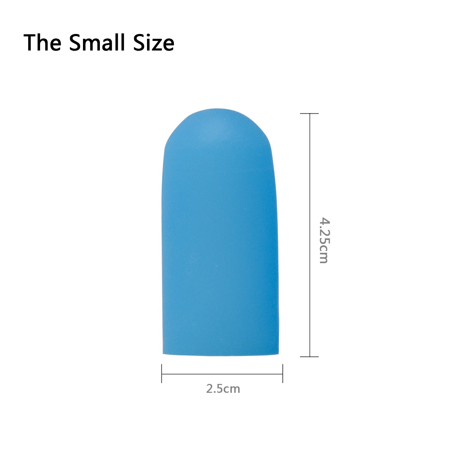 2Stck Blau Gel Rohr Kissen Hühneraugen Schwielen Hallux Valgus Orthopästerben Ballen Schutz Kappe Schutz Fuß Schmerzen Linderung Z66201-alt