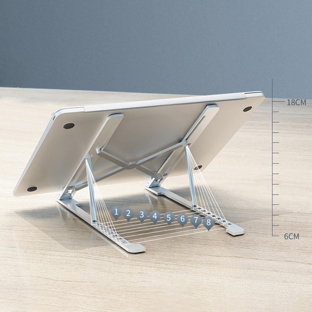 Justerbar bärbar laptop surfplatta notebook pc bordsbordshållare stativfäste