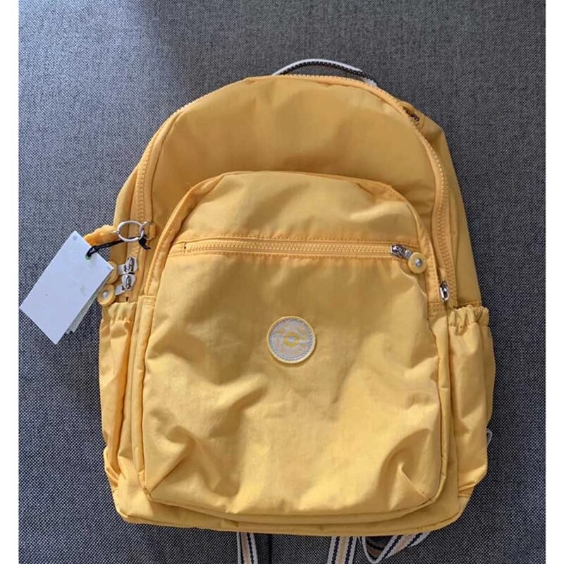 Mochila de nailon con de Mono para mujer, bolso de hombro de colegio, de viaje, Original, 100%