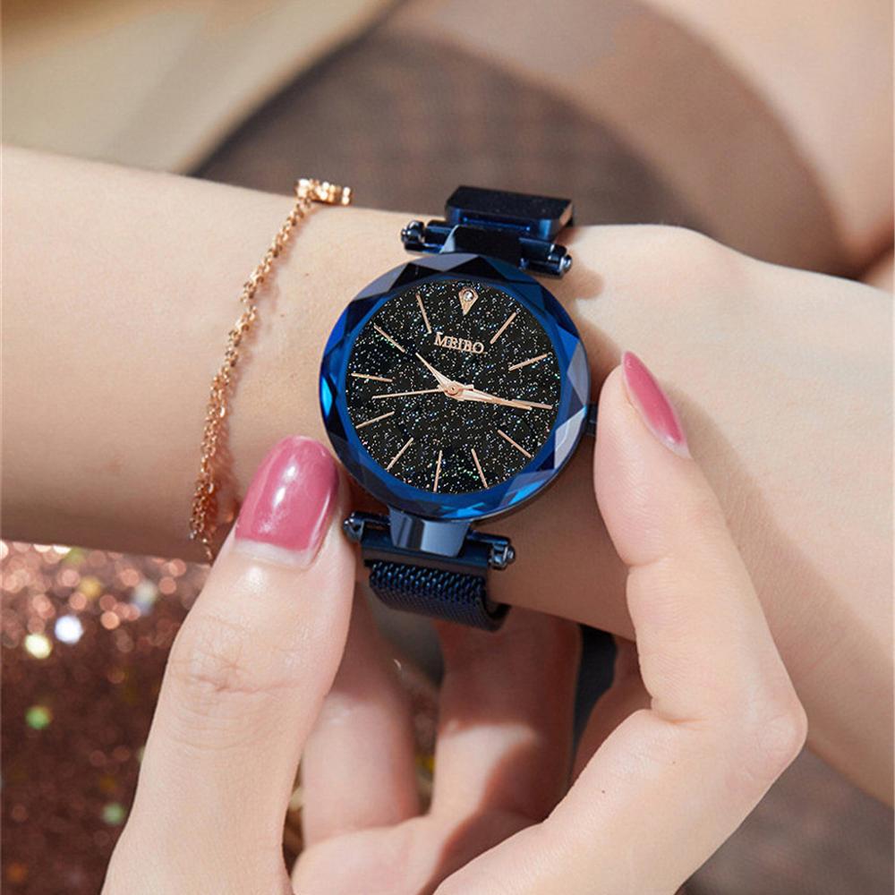 Luxe Magnetische Sterrenhemel Vrouwen Horloges relogio feminino Vrouwelijke Klok Quartz Horloge Dames Polshorloge reloj mujer