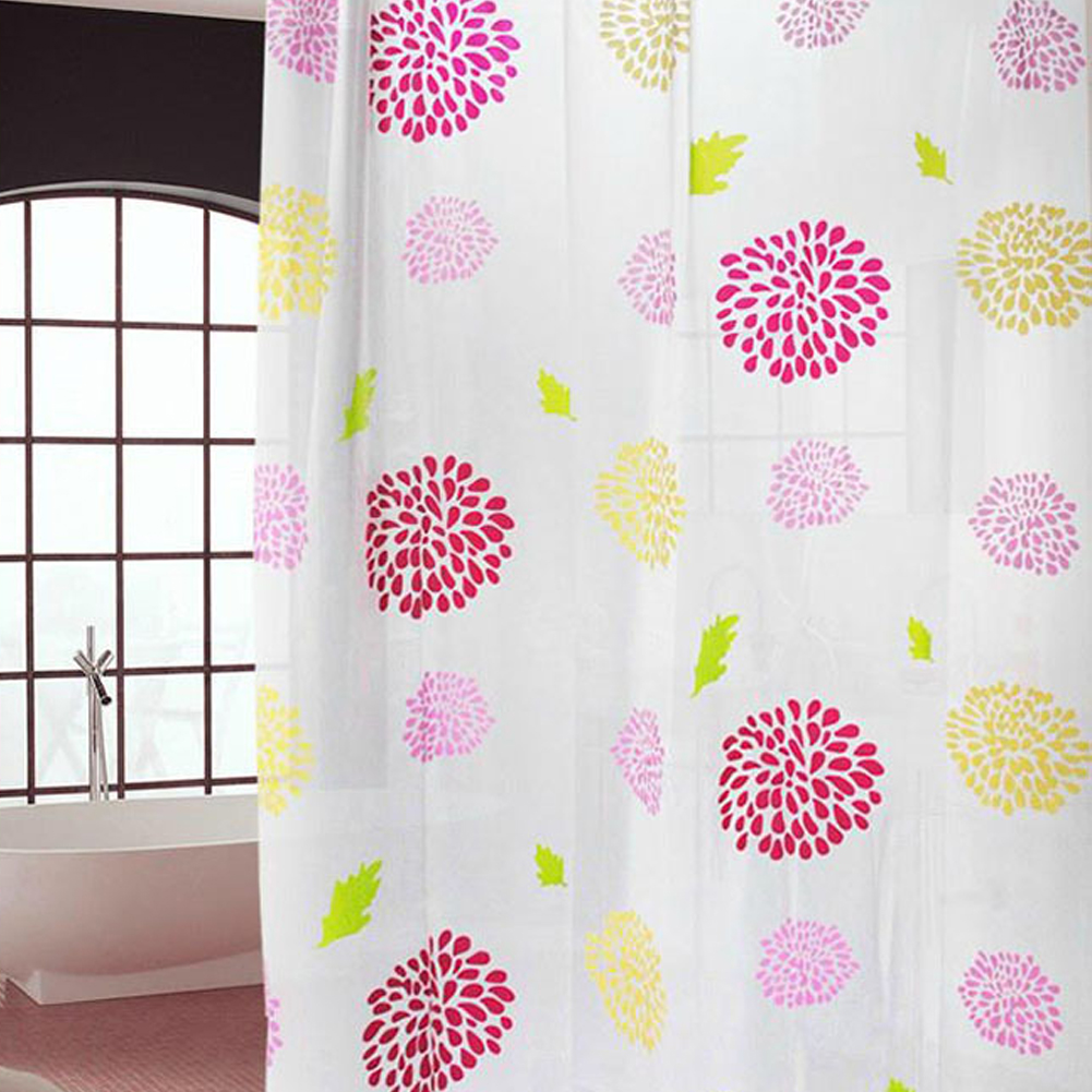 6 Stijlen Waterdichte Badkamer Gordijn Douchegordijn Polyester Fabric.180x200cm