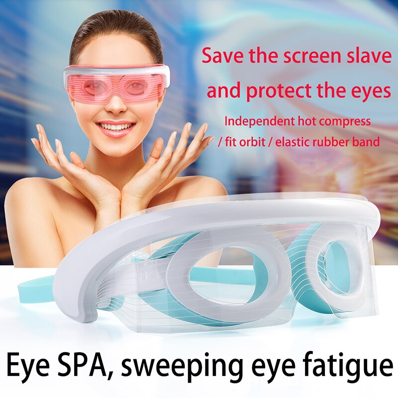 LED beauty massage eye mask constant temperature compress relieve eye fatigue photorejuvenation eye care instrument