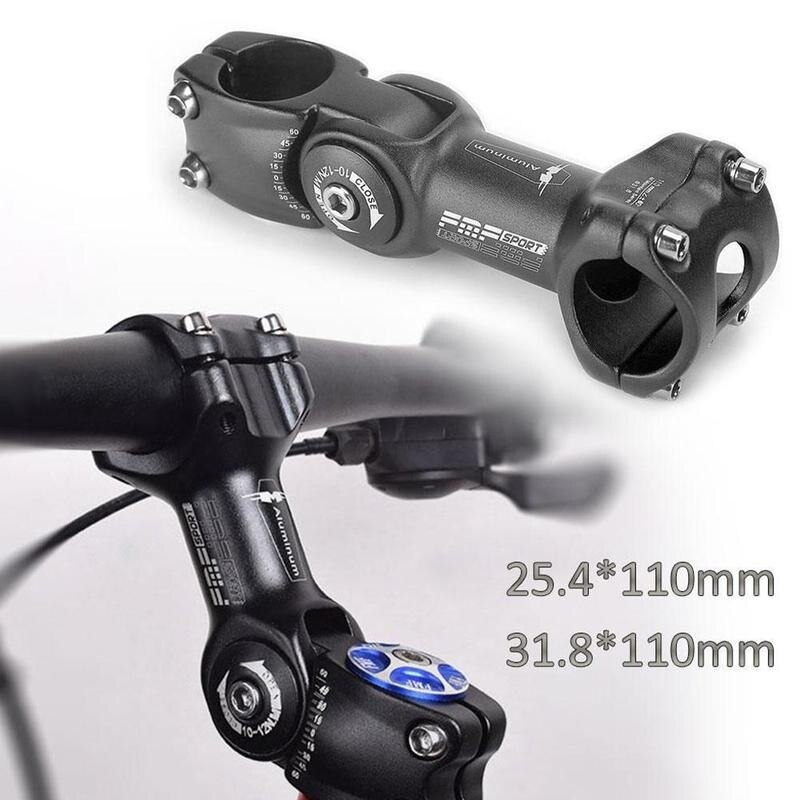 Mtb justerbar vinkel cykelstyr frempind stigerør aluminiumsgaffel frempind mountain front tilbehør alu cykel frempind højde tilpasse  v0 t 1