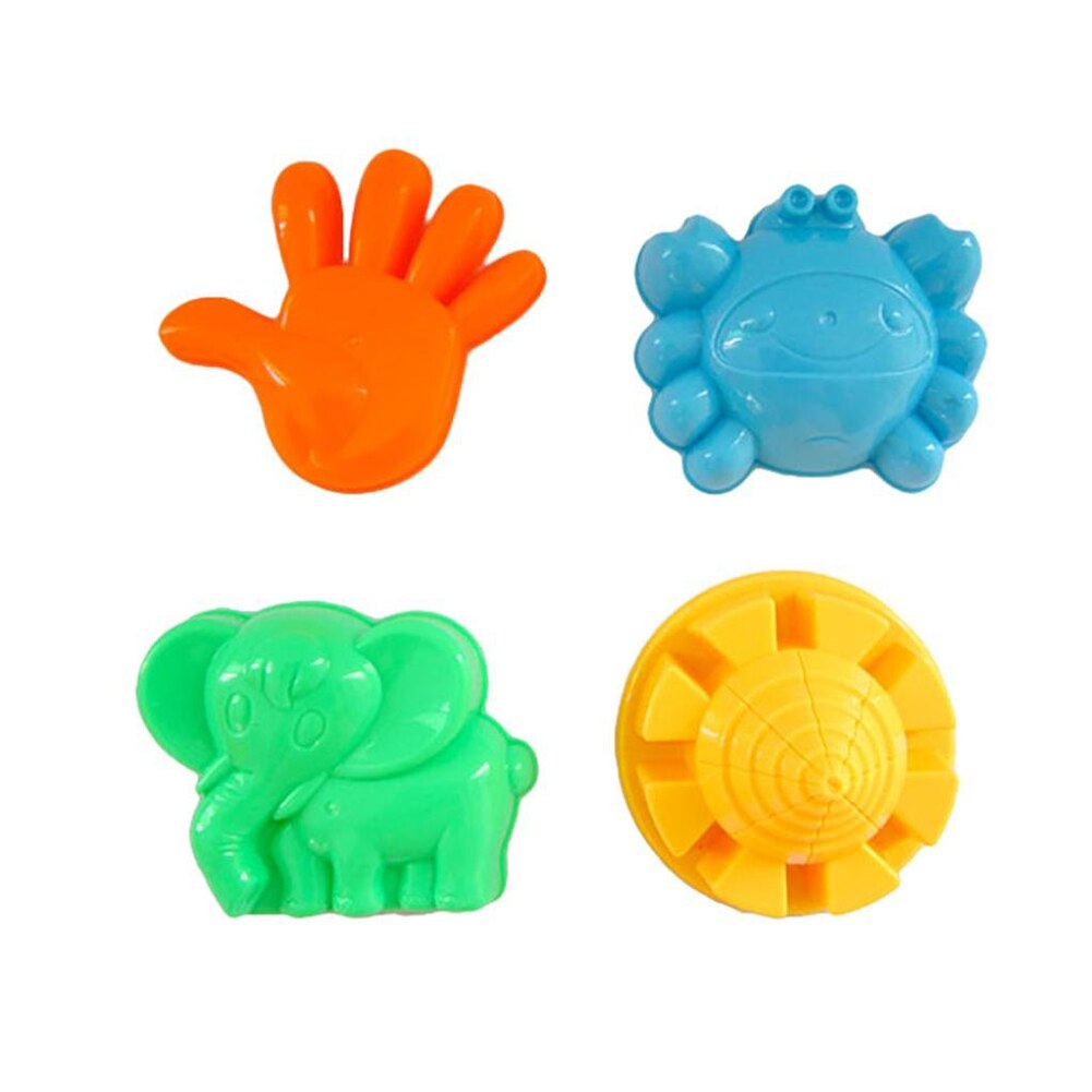 Château de plage en sable pour enfants, seau, pelle, râteau, eau, jouet, d'extérieur, de la créativité, 7 pièces/ensemble