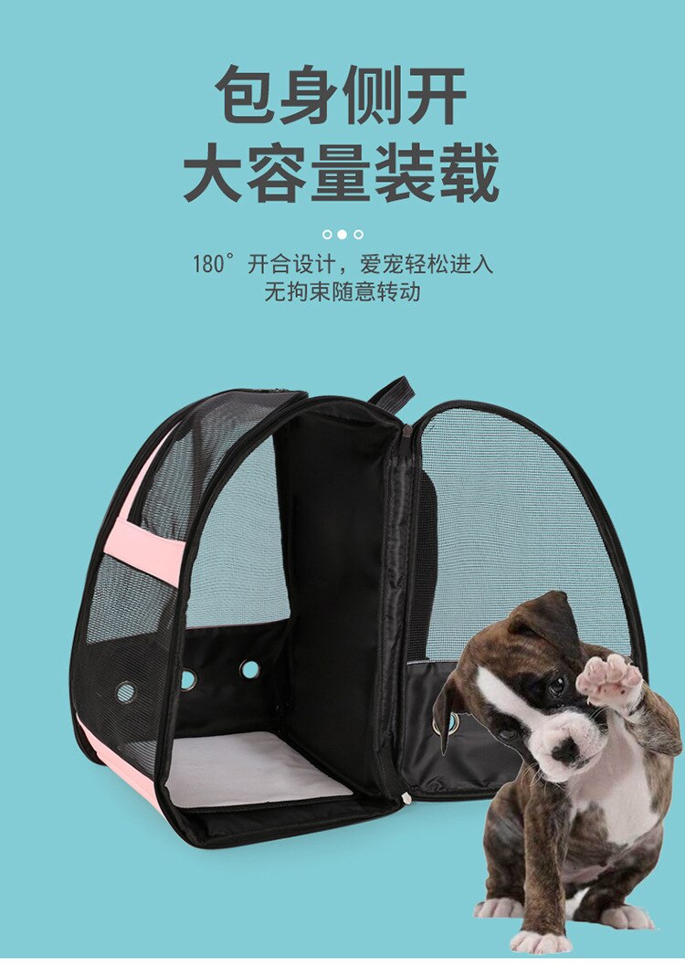 Opvouwbare Cat Rugzak Ademend Pet Carrier Voor Katten Honden Outdoor Reizen Huisdier Draagtas Duurzaam Opvouwbare Schouder Huisdier Rugzak