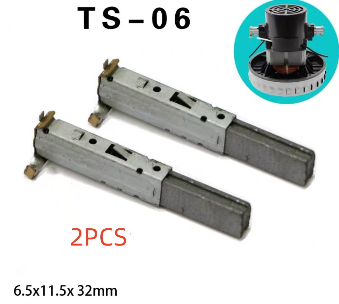 motor replacement carbon motor brushes for universal dc domel industrial vacuum cleaner feeding machine carbon motor brush parts: Blue