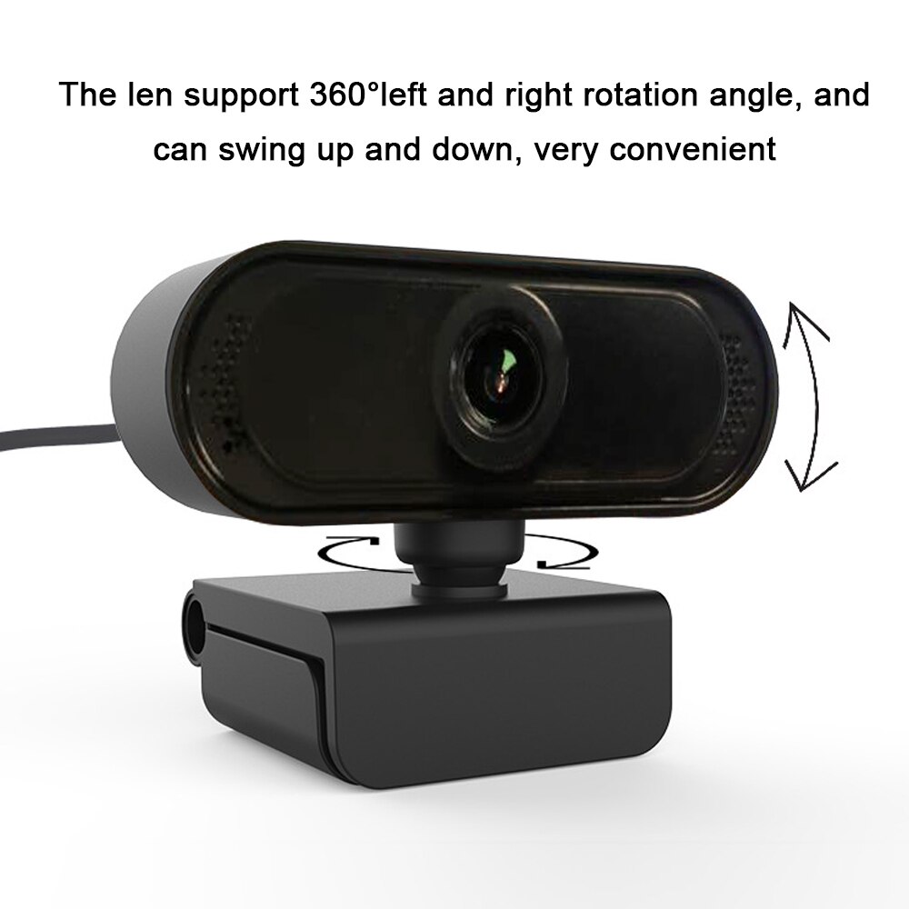 USB2.0 1080P FHD Webcam 2M Pixel Video Web Camera with Microphone for Computer Laptop WebCamera Cam Video Recording Work