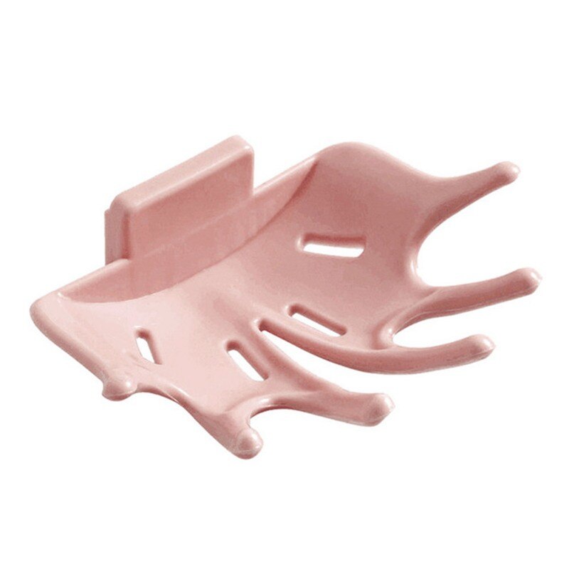 Porte-savon en forme de griffe mignon Type de ventouse sans poinçon porte-savon porte-savon mural pour salle de bain & M