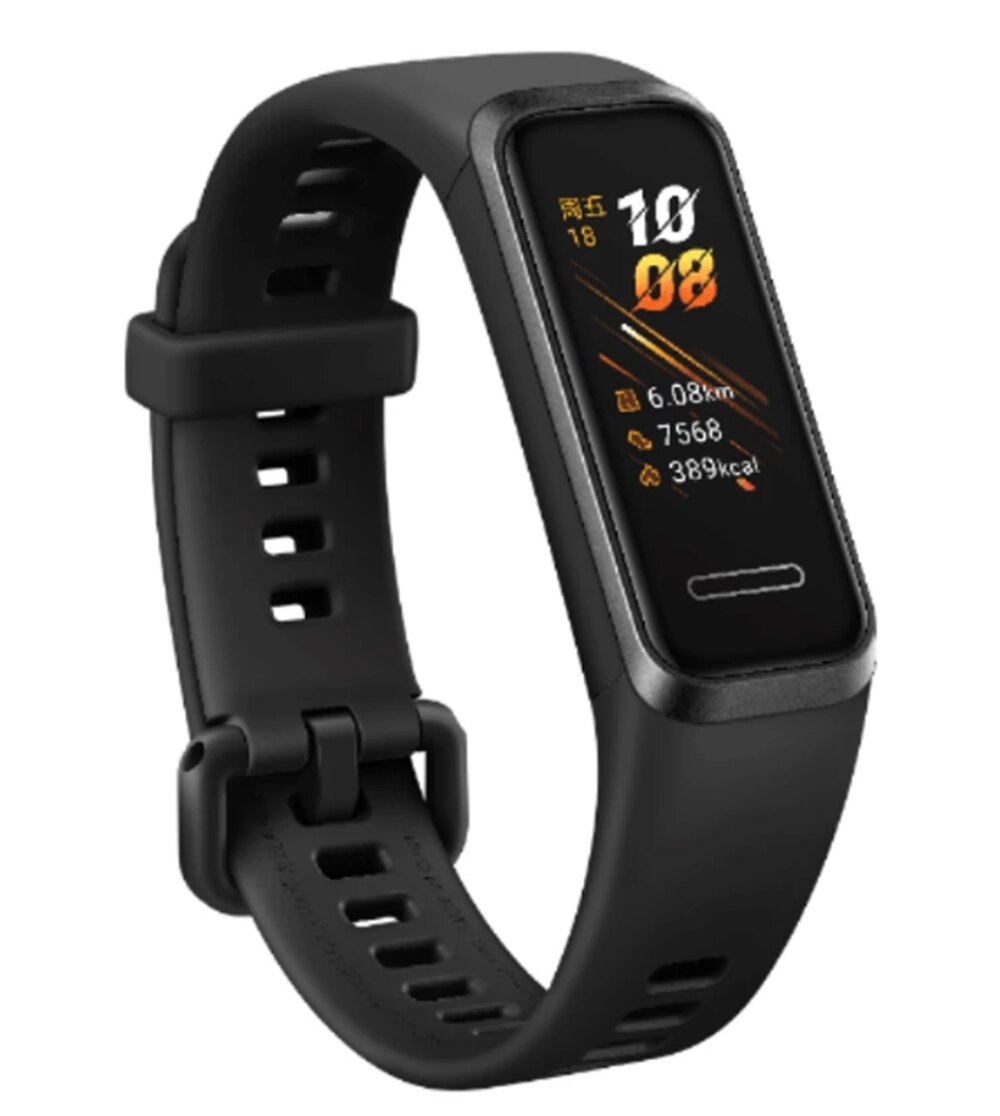 In Voorraad Huawei Band 4 Smart Polsband 0.95 ''Kleur Touch Amoled Screen Zwemmen Houding Detecteren Hartslag