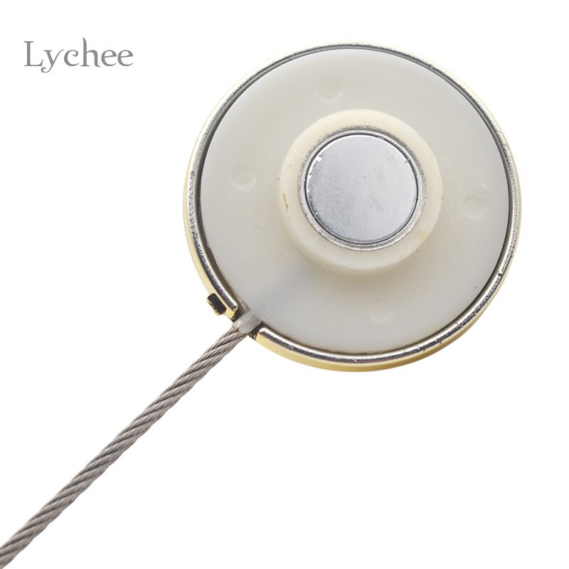 Lychee Leven 1 Stuk Goud Zilver Magnetische Gordijn Gesp Houder Tieback Ronde Gordijnen Holdback Gordijn Accessoires