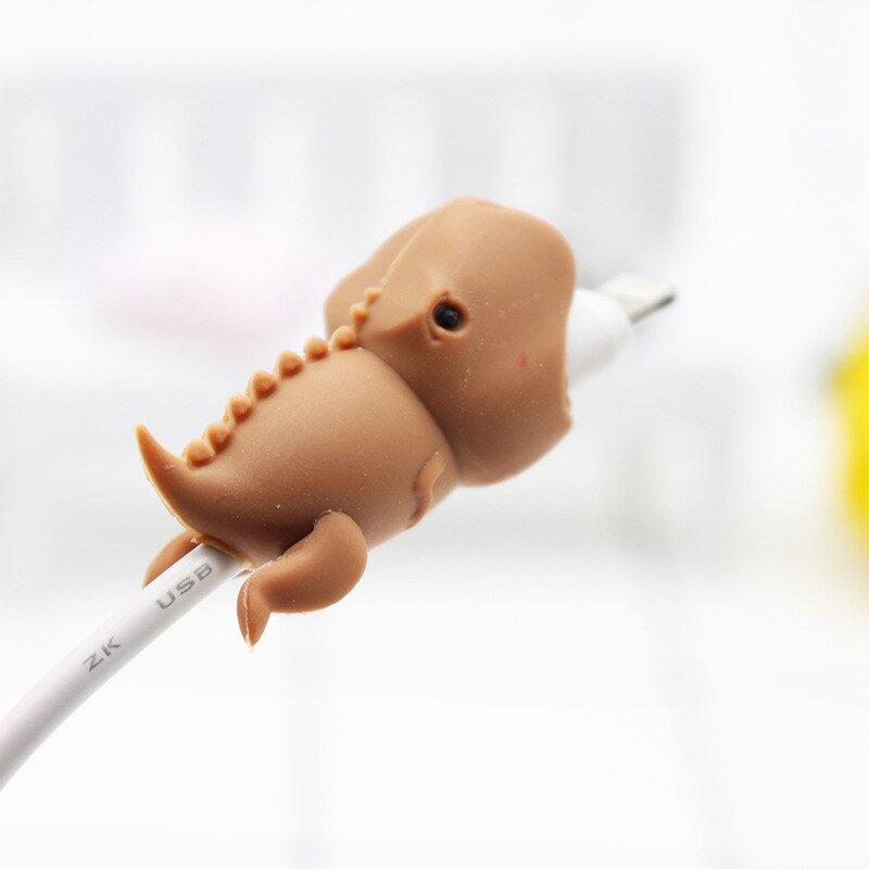 1PCS Nette Tier Kabel Wickler Kopfhörer Protector USB Linie Telefon Halter Zubehör Verpackung Veranstalter Reisen zubehör: 3