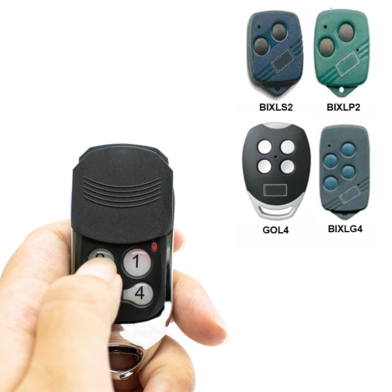Ditec GOL4 BIXLG4 BIXLP2 BIXLS2 Controle remoto para porta de garagem 433,92 MHz Transmissor de chaveiro para portão