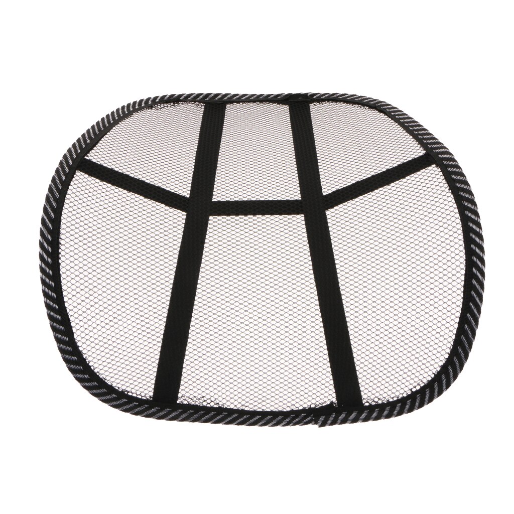 Car Truck Home Office Mesh Backrest Back Lumbar Support Seat Cushion