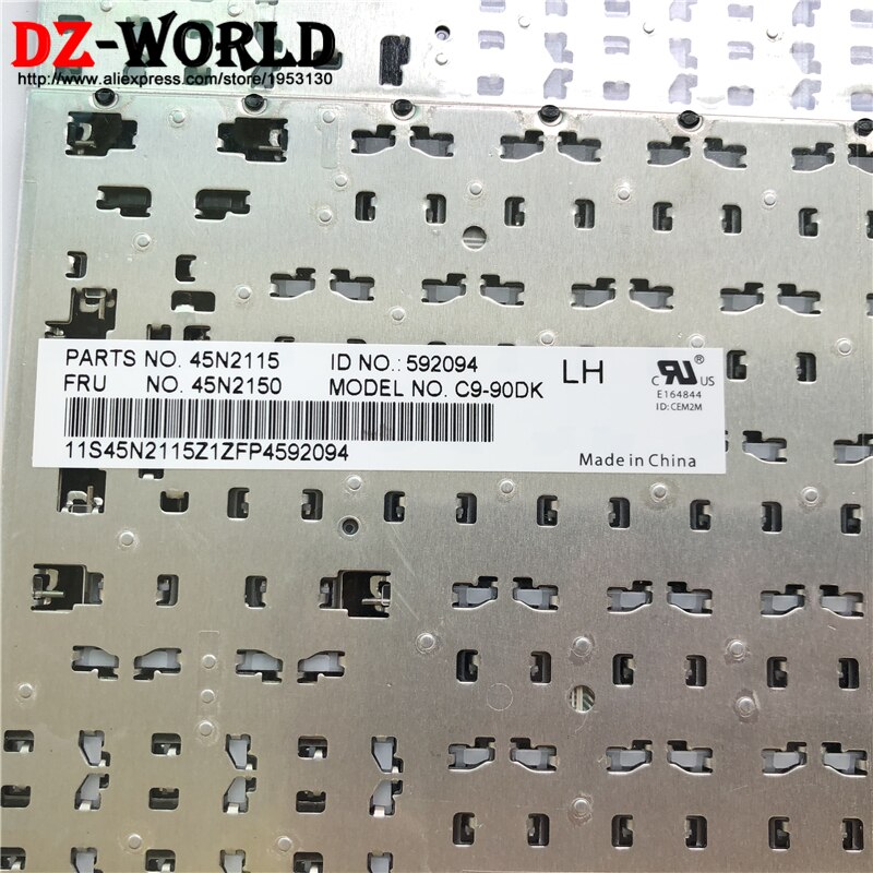 /Orig DK Danish Teclado for Lenovo Thinkpad T400S T410S T410Si T410 T410i Danmark keyboard 45N2150 45N2115 45N2080 45N2220