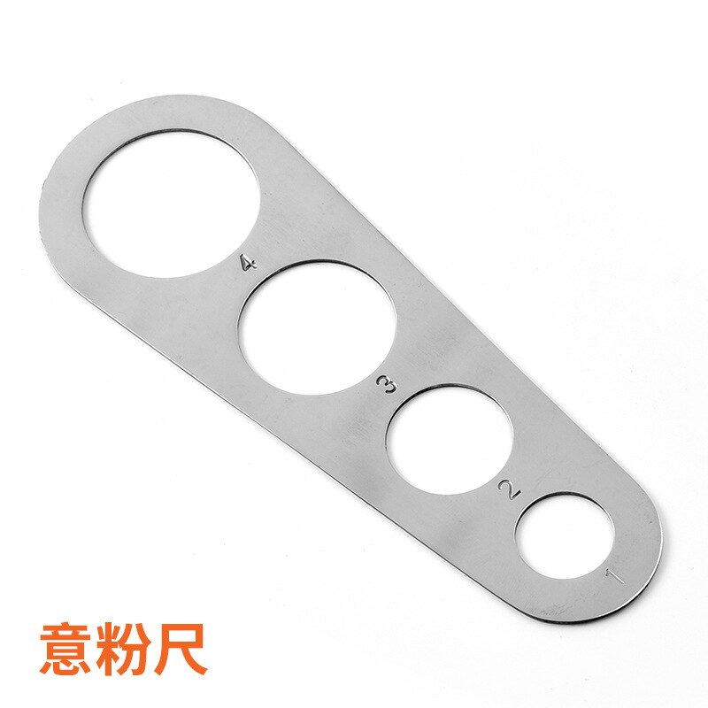 in Acciaio Inox di spaghetti Misuratore Strumento di pasta Porzione di Controllo gadget con 4 Che servire Porzione di Cottura Forniture di Strumenti di Controllo