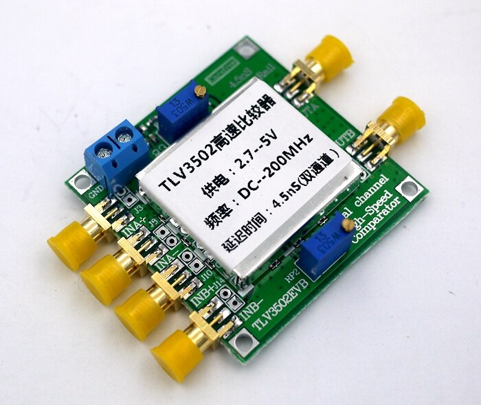 Módulo de comparador tlv3502, módulo tlv3502, comparador de alta velocidade bidirecional tlv3501