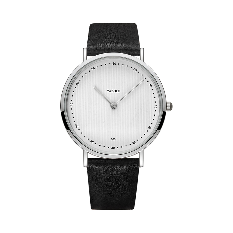 Reloj YAZOLE de lujo para hombre, relojes de pulsera de cuarzo de cuero, reloj de negocios para hombre, reloj de pulsera informal para hombre, reloj Masculino