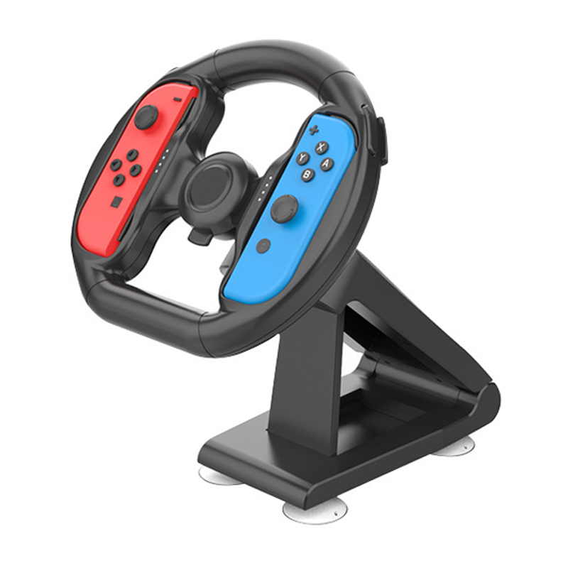 Steering Wheel Parts Components Controller Attachment with 4 Suction Cups for Nintendo Switch Racing Game NS Accessories
