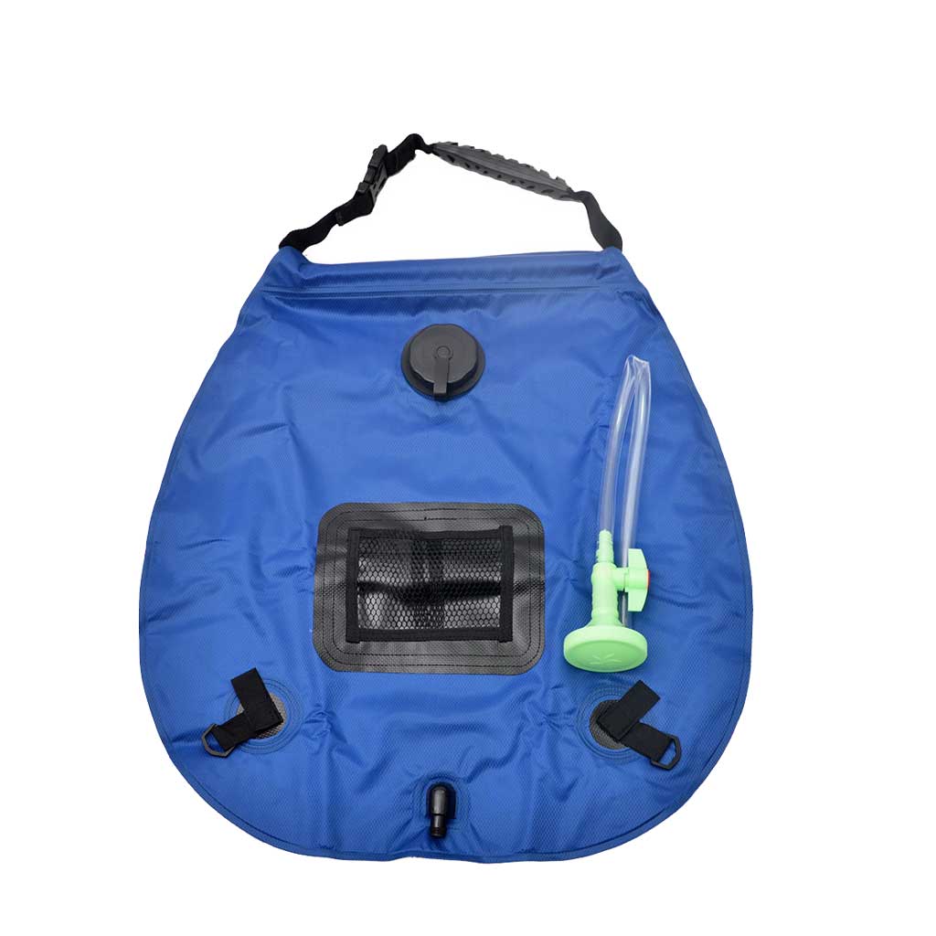 Solarheizung Camping Dusch tasche mit abnehmbarem Schlauch ein aus schaltbarer Dusch kopf kompakte Camping dusche: verrotten