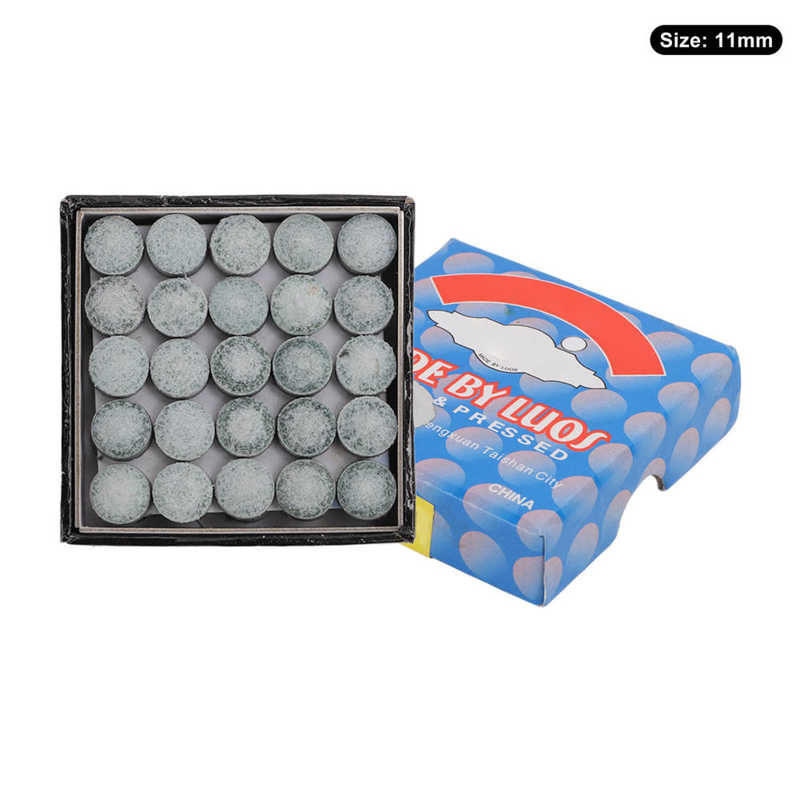 Billiard Stick Tip Grade A Pool Cue Tips for Daily Training: 11mm