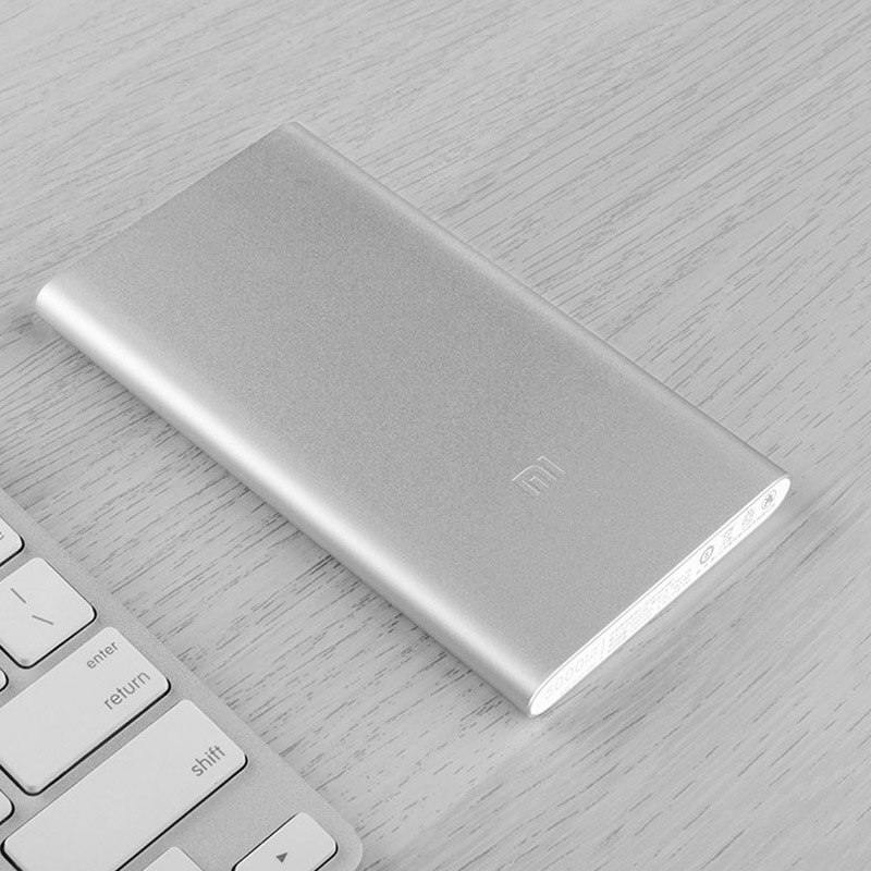 Xiaomi Power Bank 2, 5000mAh, PLM10ZM Mi, Powerbank 5000, batería externa de carga portátil