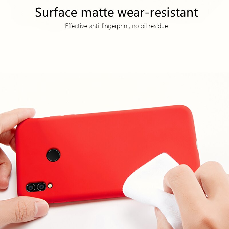 FCOWB für huawei P Clever fallen Anti-klopfen Offizielle flüssigkeit silikon telefon fallen für huawei ehre 10 lite P Clever Z abdeckung