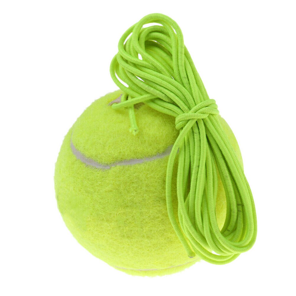 Tennis trener tennis ball trening enkelt selvstuderende trening rebound verktøy med elastisk tau på lager