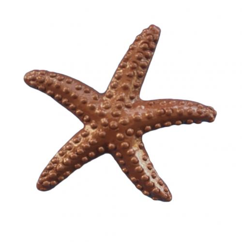 Eco-friendly Plastic Beach Coastal Simulation Starfish DIY Craft Ornament Starfish Sea Party Decorations Nautical Home Decor: Coffee