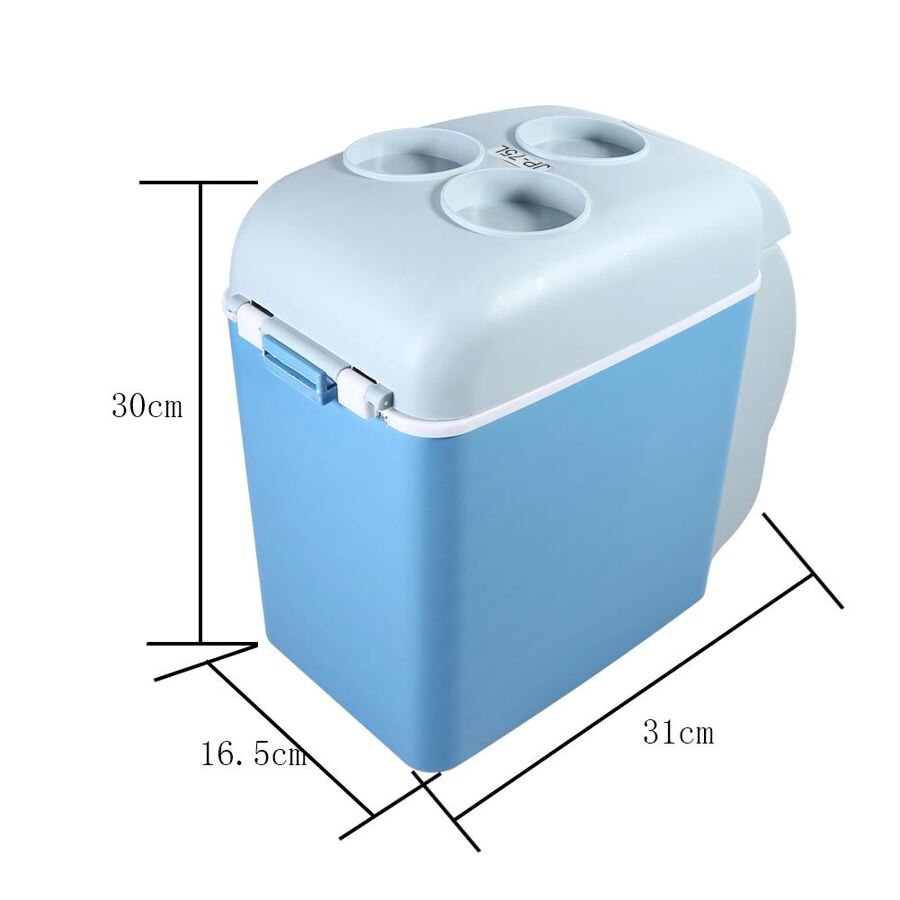 7.5l resekylskåp ultra tyst lågljud bil mini 12v kylskåp frys kyla värmebox kyl fiske camping