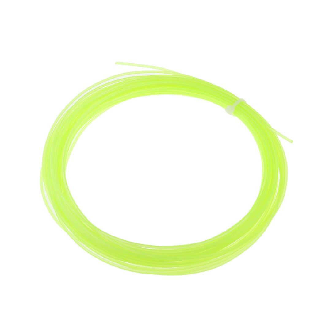 Bobine de cordes pour raquette de Tennis, Badminton, 12m, 1.35mm, couleurs au choix: Lime green