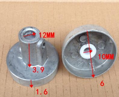Washing Machine Parts motor connector Brake disc Throw bucket Connection shaft up 12MM down 10MM