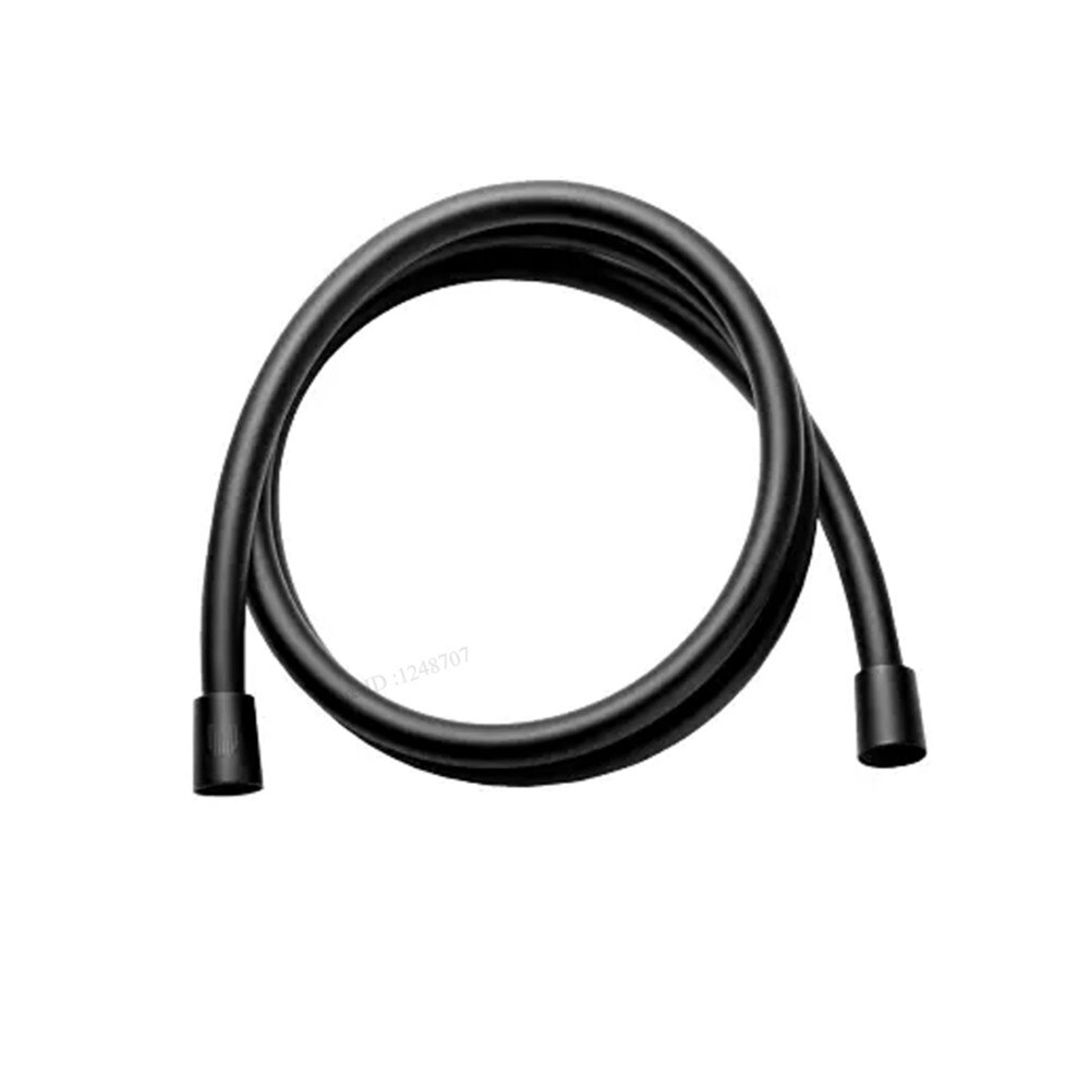 3 Modes Adjustment Handheld Shower Head Set 360° 120mm 53 Water Hole with PVC Matel Powerful Massage Shower: only Black hose