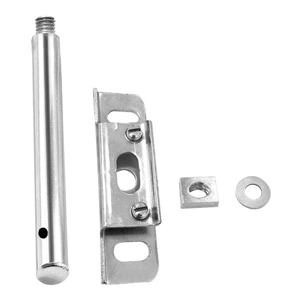 8PCS 4 Inch Stainless Steel Floating Shelf Brackets Low Profile Shelves Concealable Mount Blind Shelf Support Brackets