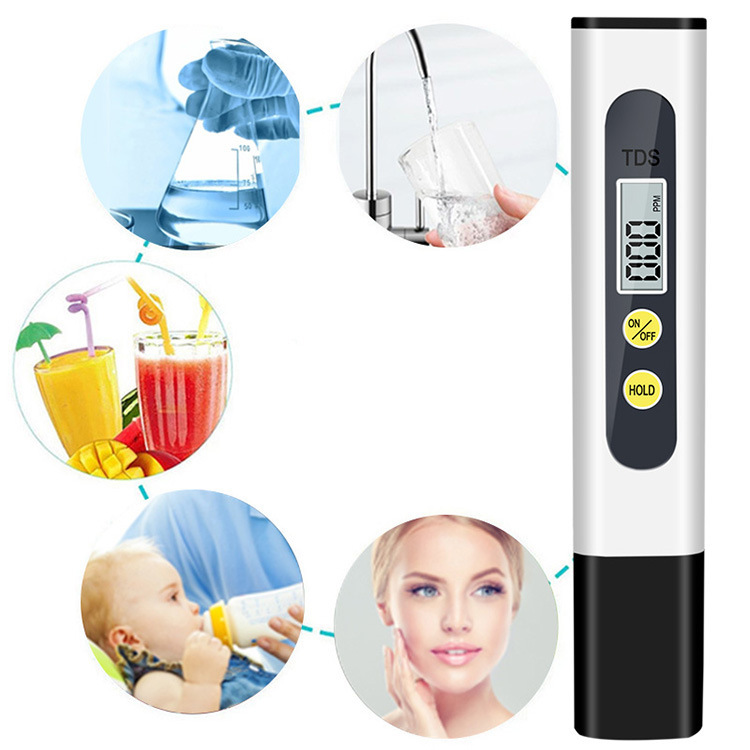 TDS Meter Digitale Water Tester 0-9990ppm Drinkwaterkwaliteit Analyzer Monitor Filter Snelle Test Aquarium Hydrocultuur Zwembaden