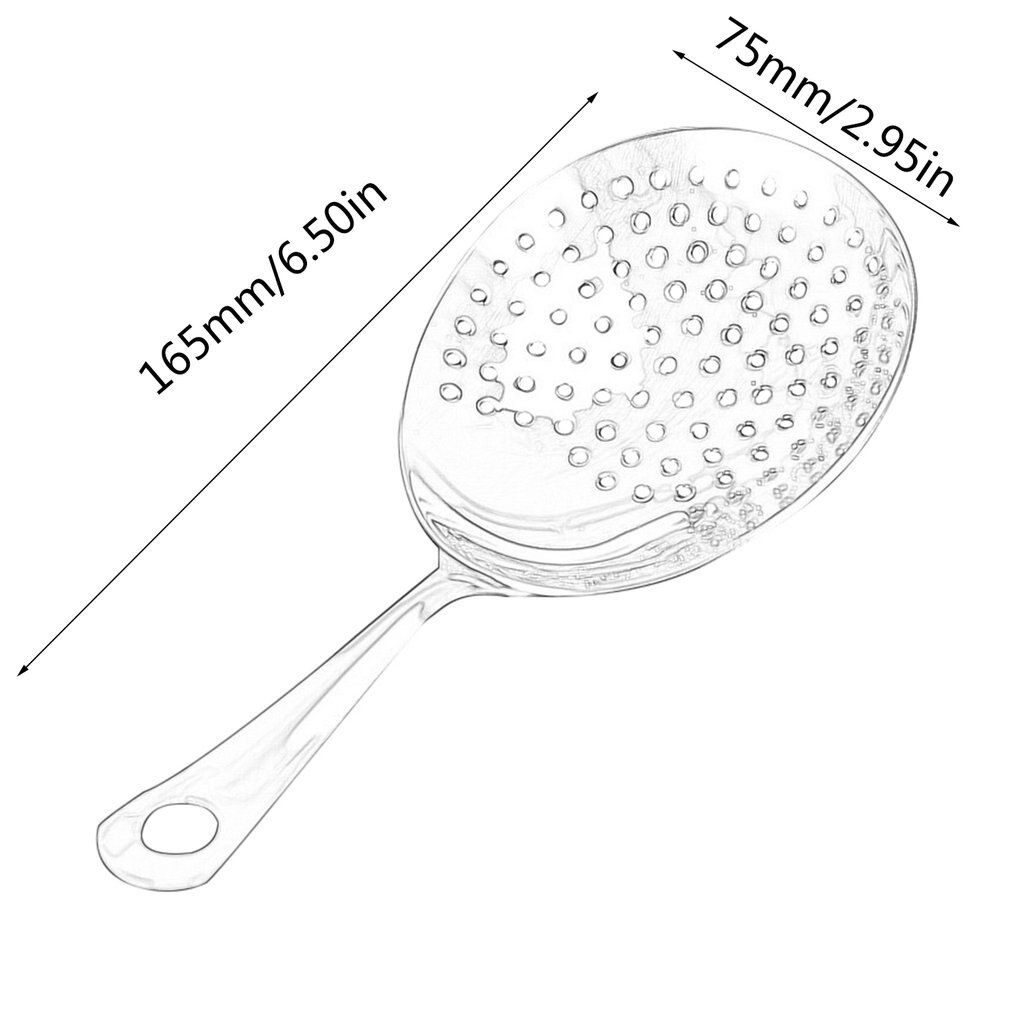 Cocktail Strainer 304 Stainless Steel Julep Strainer Bartender Cocktail Shaker Wine Ice Strainer Bar Percolator Mixed Barware