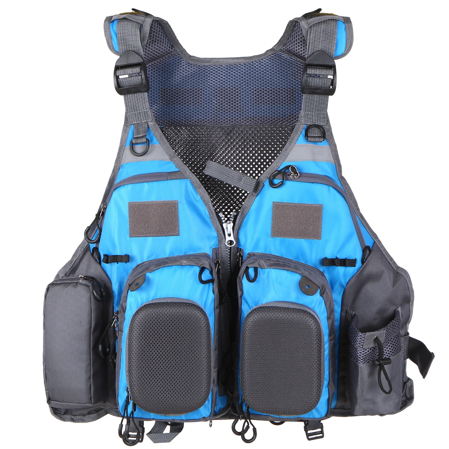 Lixada Outdoor Angeln Leben Atmungsaktive Multi-Taschen Padded Weste 209lb Lager Angeln Jacke Schwimmen Segeln Angeln Kleidung
