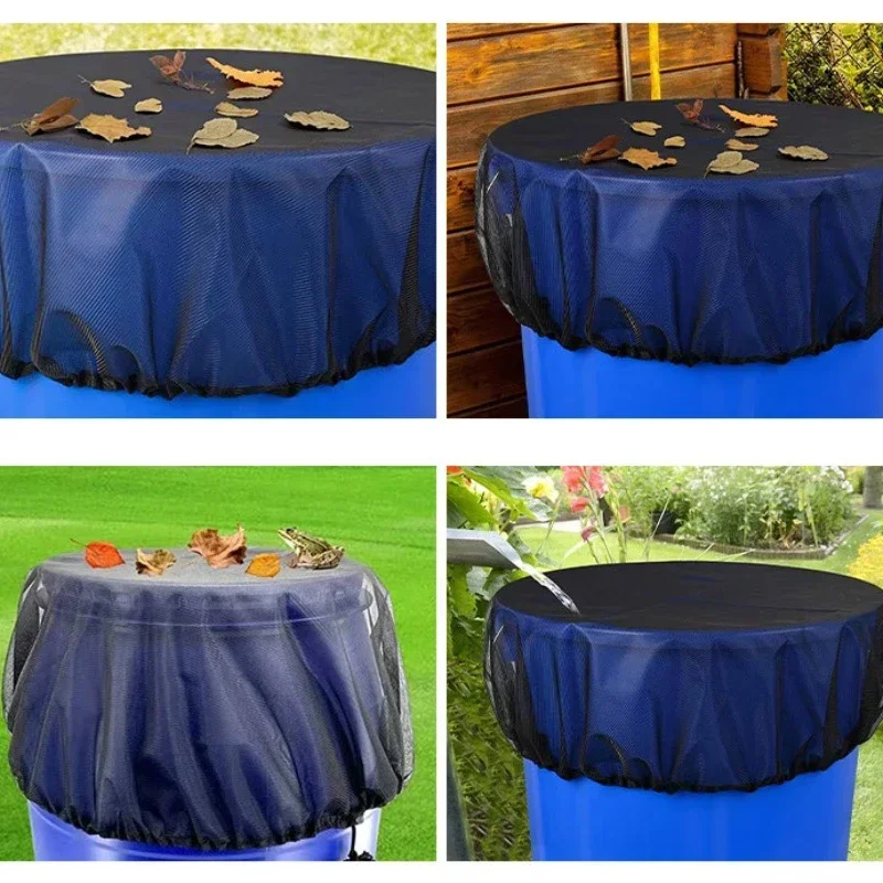 Mesh Cover Netting Voor Regentonnen Watertank Bescherming Deksel Wateropvang Emmers Cover Tuinbenodigdheden Regen Verzamelgereedschap