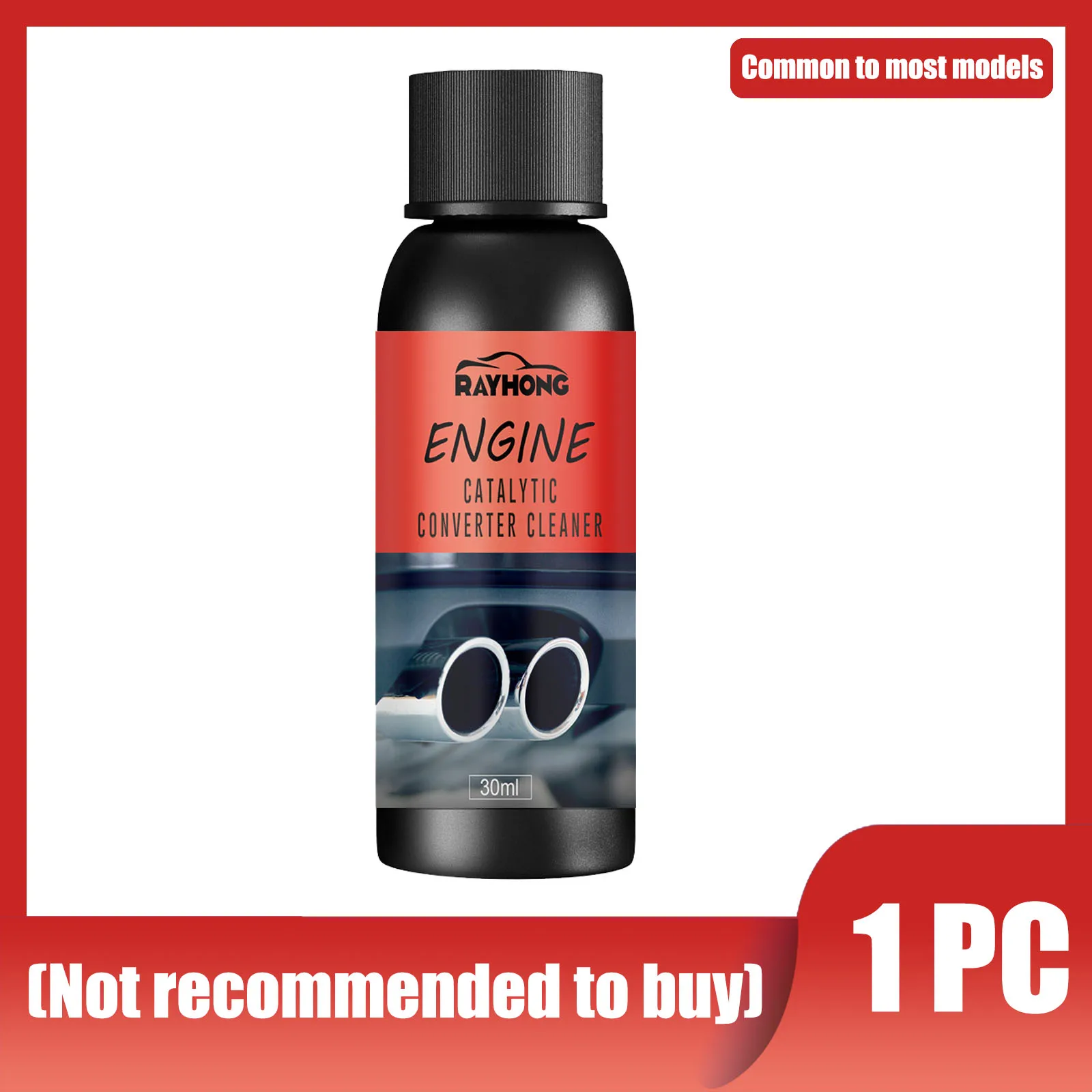 Car Catalytic Converter Cleaner Deep Cleaning Multipurpose Engine Carbon Deposit Remove Automobile Cleaning Agent: army green