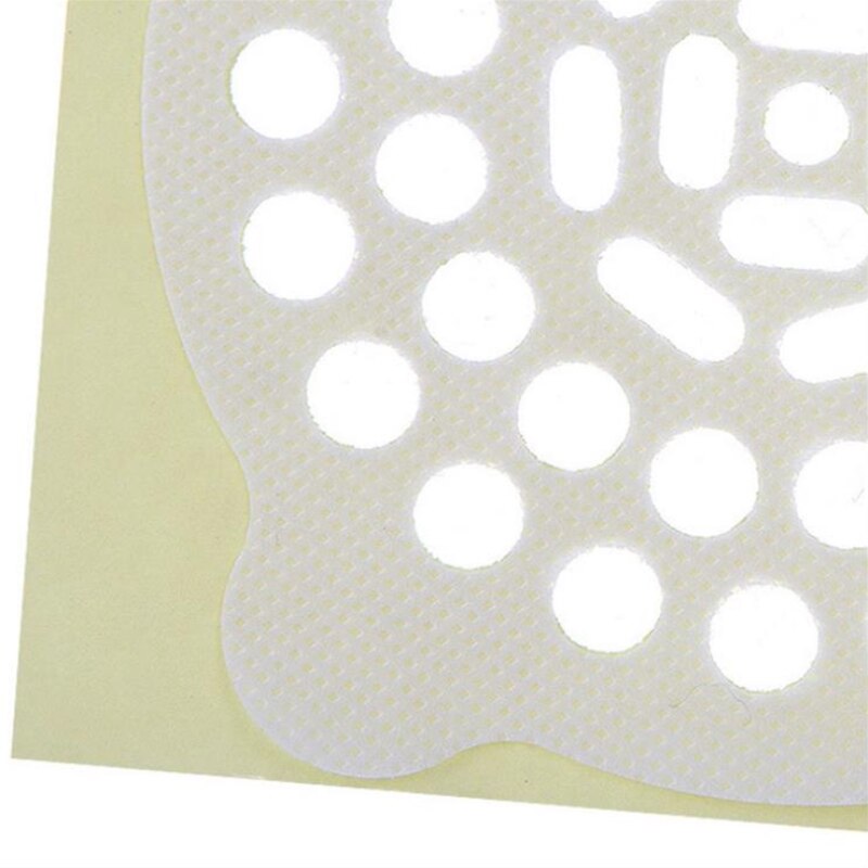 15 stks/set Badkamer Riool Afvoer Filter Wegwerp Haar Anti-verstopping Filter Papier Floor Zeef