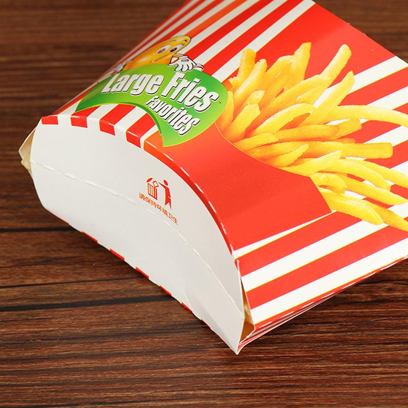 100 st chipslåda bärbar snackslåda snacksförpackningstillbehör för hembutik snacksförpackningstillbehör snacksmatlåda
