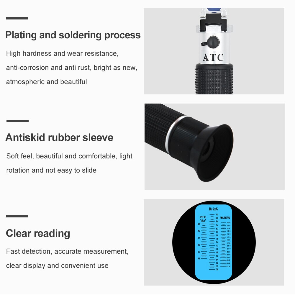SmartRef by Anton Paar - Digitale refractometer voor bierbrouwen, wijnmaken, fermentatie, koffie TDS, honing, ahornsiroop, aquaria | Suiker, Brix, zoutgehalte, Plato, soortelijk gewicht (SG