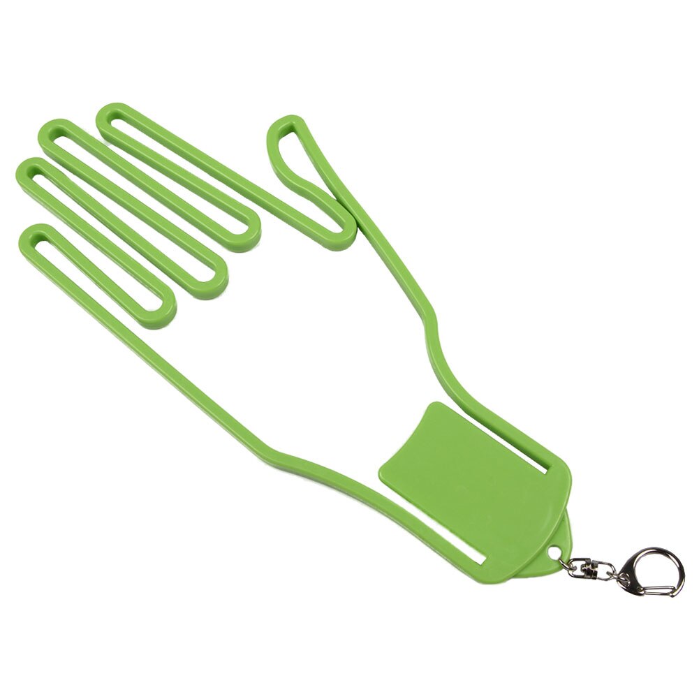 Gants de Golf En Plastique Gardien Gants de Golf Monture De Support Avec Boucle en métal Gants Support Cintre Pour Golf Léger D'approvisionnement: Light green